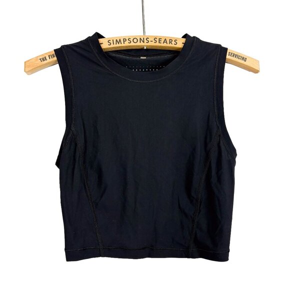 Calia by Carrie Underwood Womens Mesh Back Activewear Tank Top Black XS - Picture 1 of 5